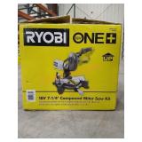 RYOBI 7-1/4" Compound Miter Saw