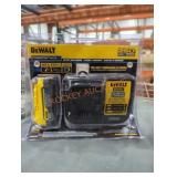 DeWalt 20v power stack battery and charger