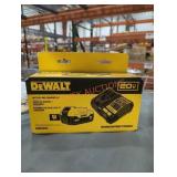 DeWalt 20v 5 ah battery and charger