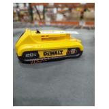 DeWalt 20v 2 ah battery