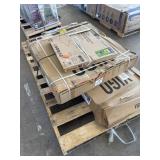 Shower Base, Shower Door, Panel Light