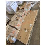 TV Stand, Garage Door, Bags