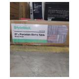 27" Porcelain Bistro Table