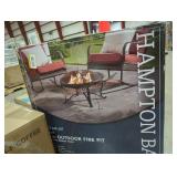 Hampton Bay 30" Outdoor Fire Pit