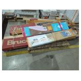 Skid Assorted Vinyl Plank & Hardwood Flooring