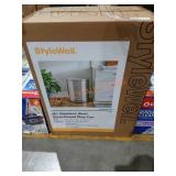 50L Stainless Steel Semi-Rounded Step Can