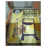 Log safety splitter