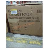 Homepop Large Storage Bench with Hammered nail