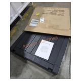 Black Outdoor Crate
