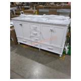61" x 35.5" x 22" Vanity With DAMAGED SINK TOP