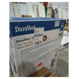 Dura Vent out through the wall wood stove pipe