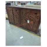 62" uniquely handcrafted cabinet