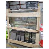 Skid Lot Of (outdoor Chairs & Window