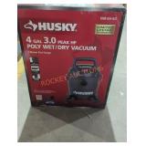 Husky 4Gal Poly Wet/Dry Vacuum