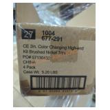 1-3" color changing high end kit brushed nickel