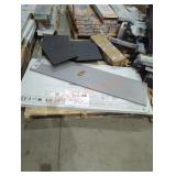 Skid Assorted Floor & Wall Tiles, & Closet Shelf