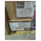 2- 13" Flush Mount Lights