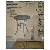 27" Porcelain Bistro Table