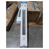 38" Single Wall Black 6" Pipe