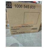 24" Amador Deck Box Planer, 2pk