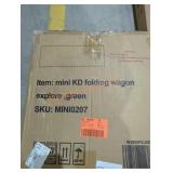 Mini kd folding wagon green