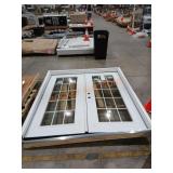 72" x 80" RH Steel French Door (DAMAGED)
