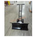 Double Rod Wheeled Snow Shovel