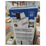 Durablack 6" single wall telescoping vent