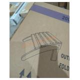 Outdoor Adirondack chair