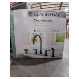Glacier Bay 2 Handle Kitchen Faucet W/ Sprayer