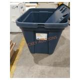 (2) 20 Gallon Storage Tote