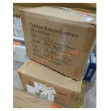 2 outdoor bench cushions 60 x 18