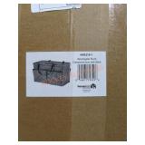 (2) Rectangular Grey Krush Totes