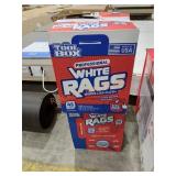 (2) White Rags