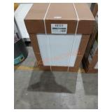 Vesper White Shaker 18" W x 34.5" x 24"D Base