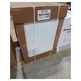 Vesper White Shaker 18" W x 34.5" x 24"D Base