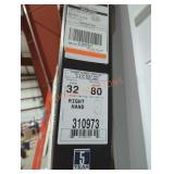 32" x 80" molded 6 panel interior door