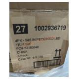 1 case 5"/6" down light 4 pks