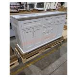 16"x35.5"x19" Vanity With Granite Sink Top