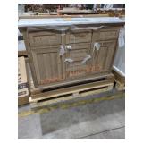 48"x35.5"x19" Vanity With Granite Sink Top HAS