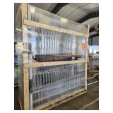 Prehung Mahogany Door with SideLite