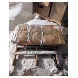 Glass Coffee Table & Tile Lot