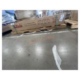 Basement door with powder coat