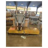 Wheel barrel, flooring, patio furniture, coat rack