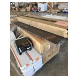 Clawfoot Bathtub, Floor Tile, Butcher Block,