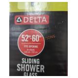 52"-60" Sliding Glass Shower Door