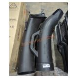 Riding mower deck pieces