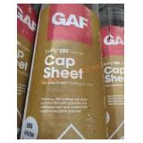 1 GAF cap sheet sbs white 100 sq ft roll
