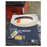 Hampton Bay Chilton 15" Flush Mount