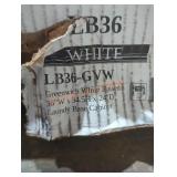 36" White Laundry Base Cabinet Assembly Required
